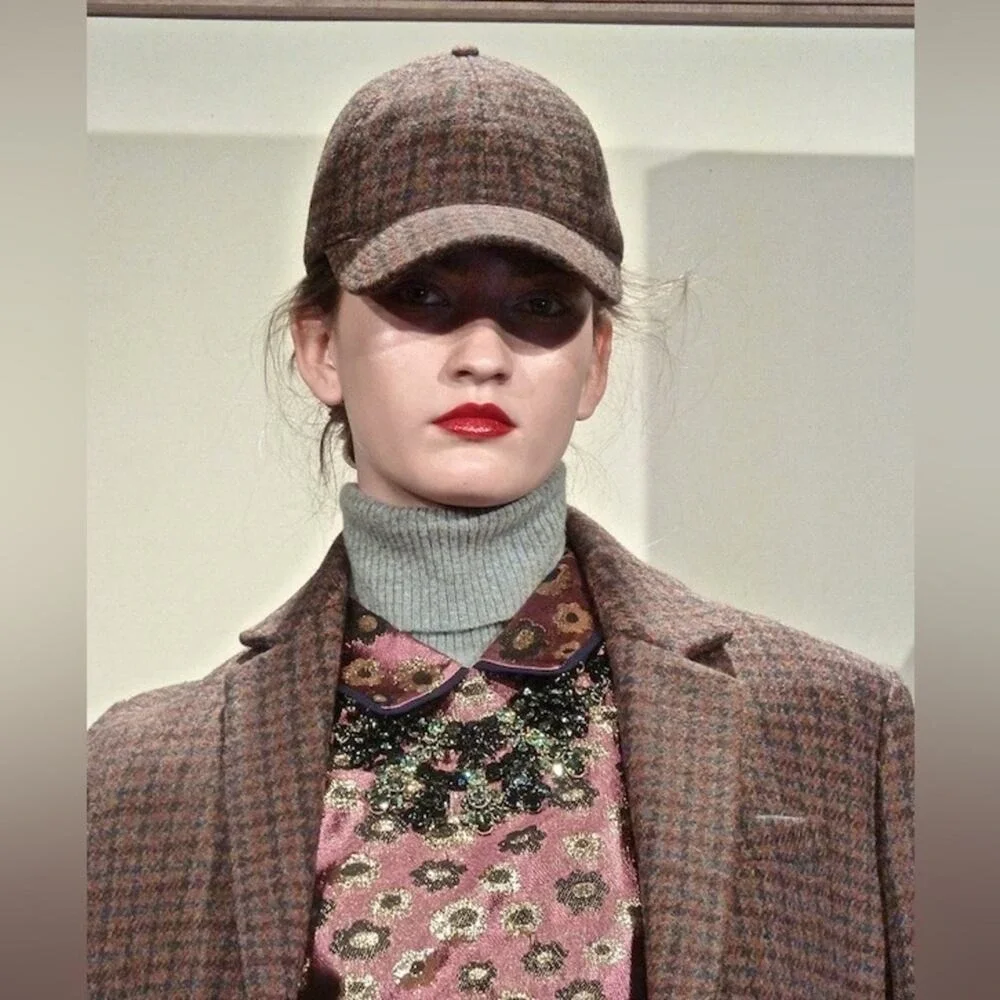 J.CREW COLLECTION Wool Coat Brown Blazer Plaid 8